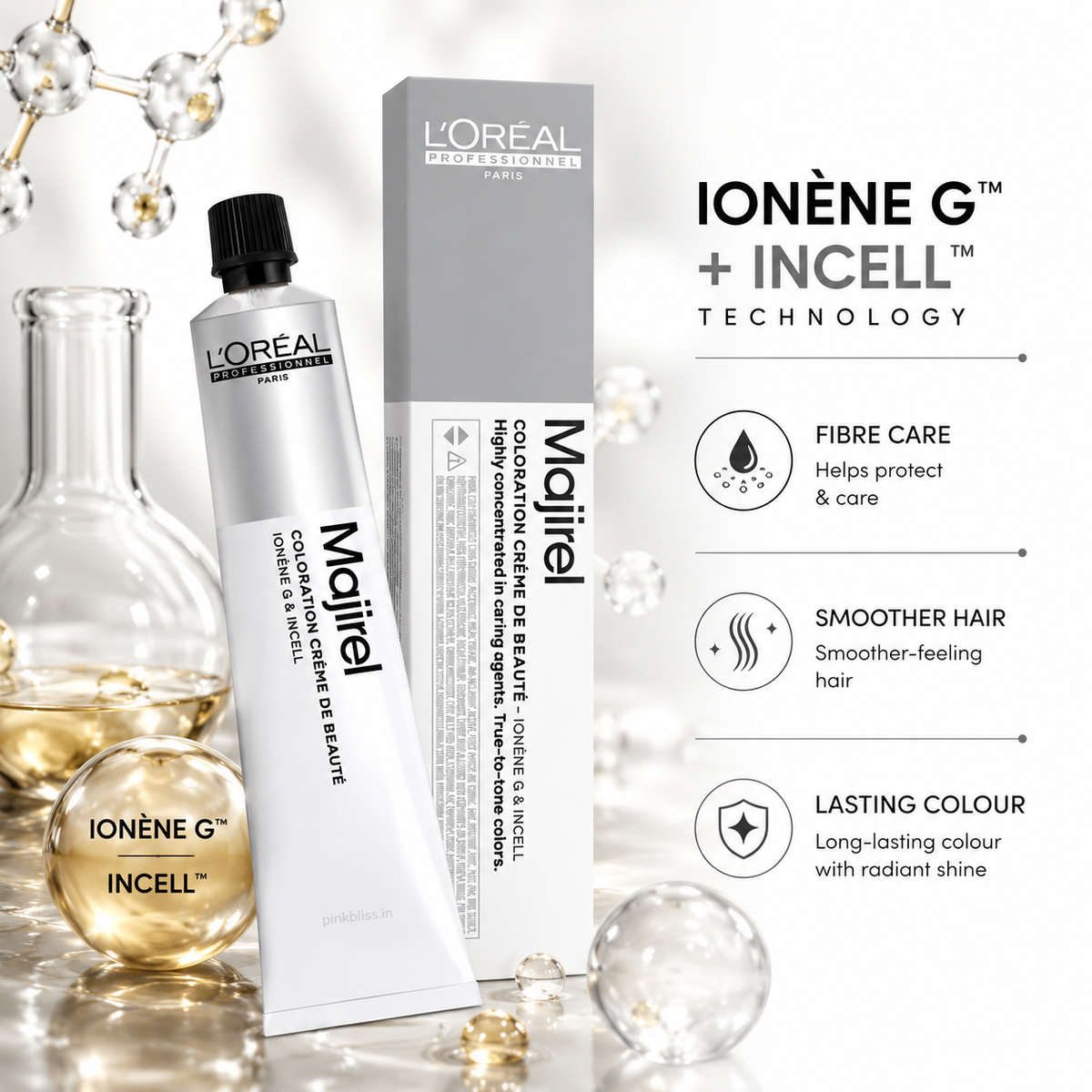 L'Oréal Professionnel Majirel 5.52 Iridescent Mahogany Light Brown Permanent Hair Colour
