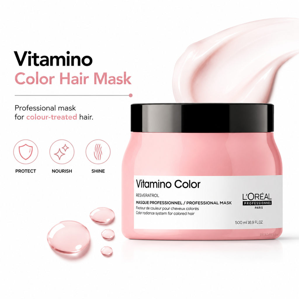 L'Oréal Professionnel Serie Expert Vitamino Color Hair Mask 500ml for Colour-Treated Hair