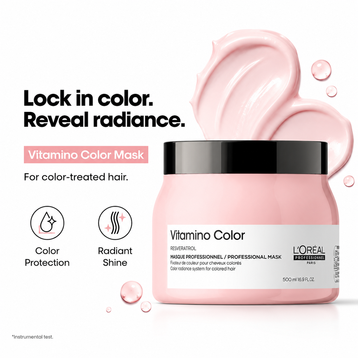 L'Oréal Professionnel Serie Expert Vitamino Color Hair Mask 500ml for Colour-Treated Hair