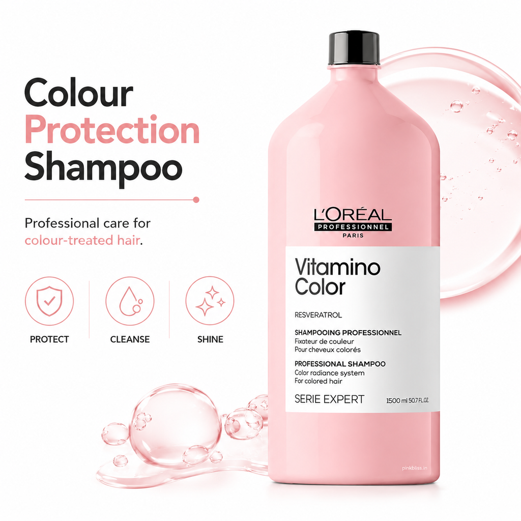 L'Oréal Professionnel Serie Expert Vitamino Color Resveratrol Shampoo 1.5L for Colour-Treated Hair