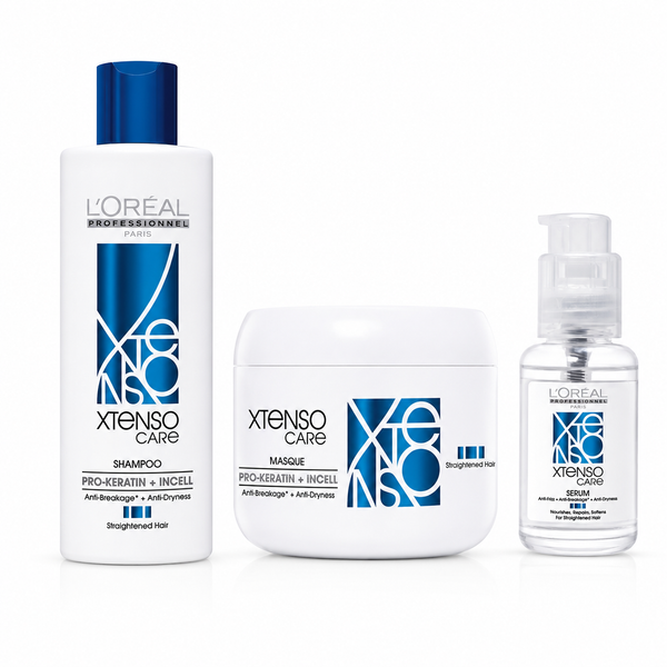 L'Oréal Professionnel Xtenso Care Shampoo, Mask & Serum Trio (250ml + 196g + 50ml)