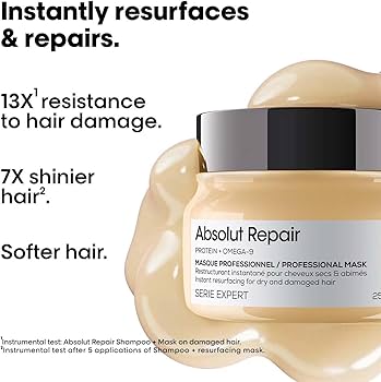L'Oréal Professionnel Absolut Repair Hair Mask for Dry & Damaged Hair 500ml