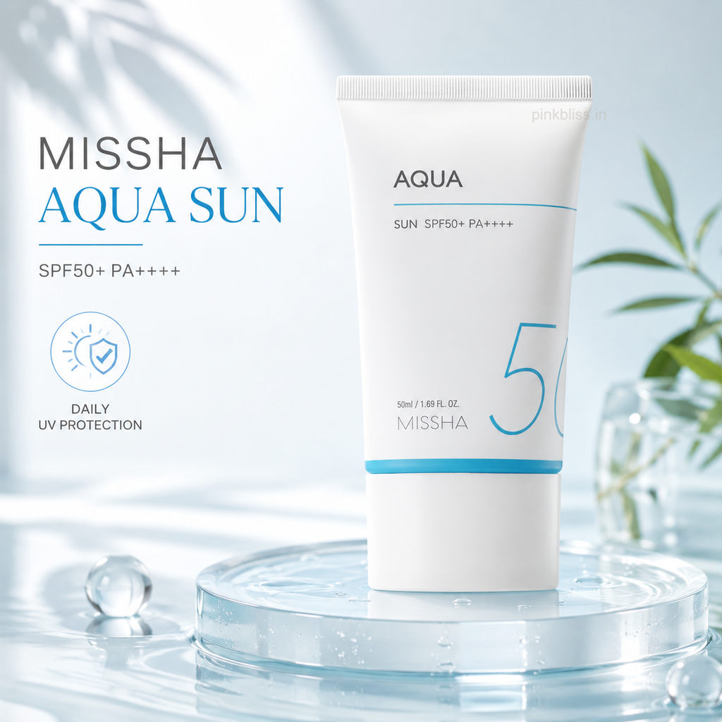 MISSHA All Around Safe Block Aqua Sun Gel SPF 50+ PA++++ 50ml | Lightweight Hydrating Sunscreen