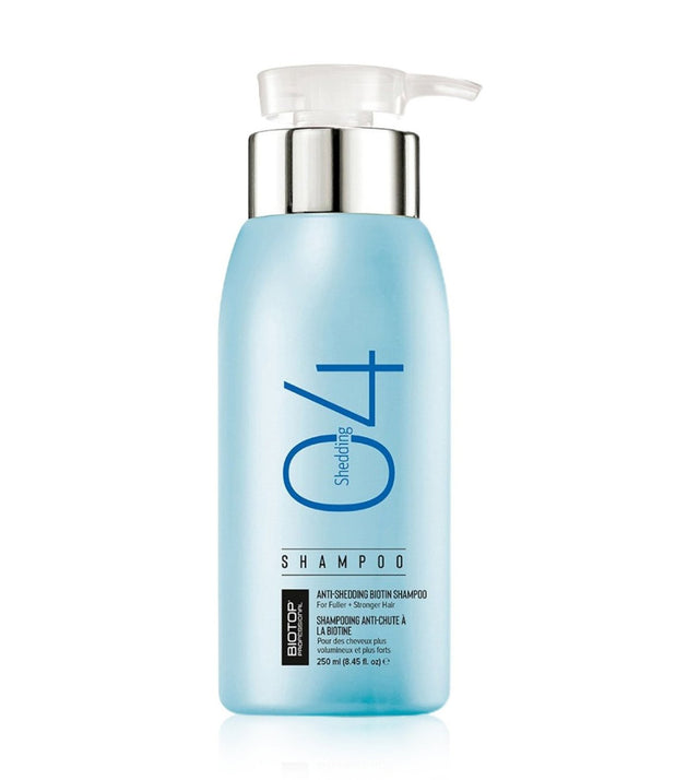 Biotop Professional 04 Shedding Shampoo with Biotin & Red Clover for Hair Fall Control 250ml