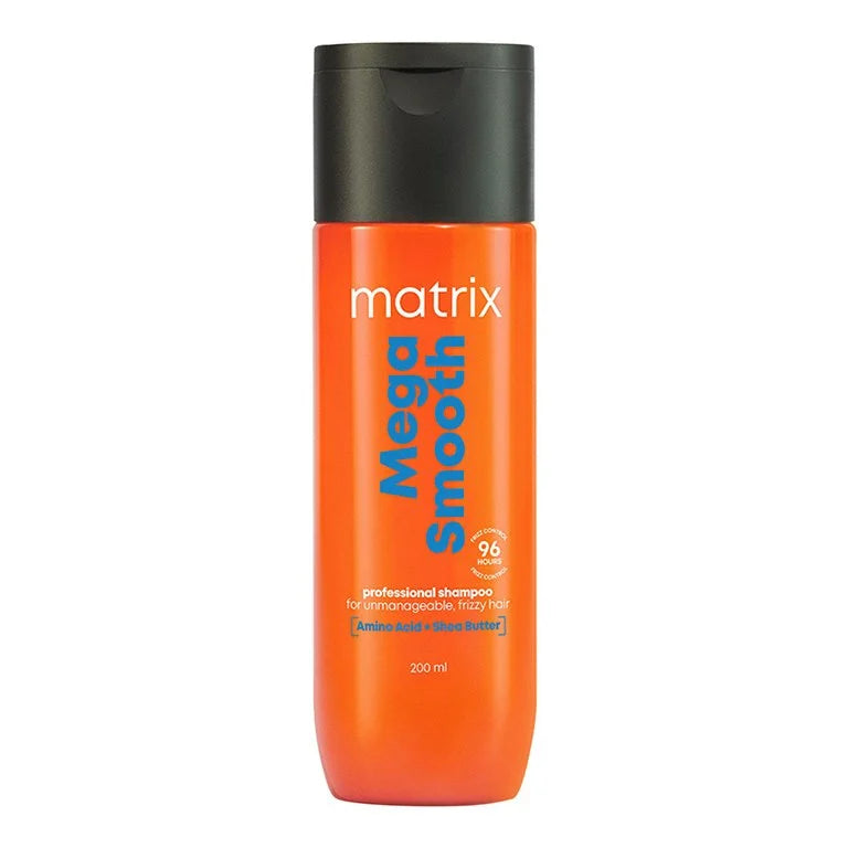 Matrix Mega Smooth Shampoo for Frizzy, Dry & Unmanageable Hair 200ml