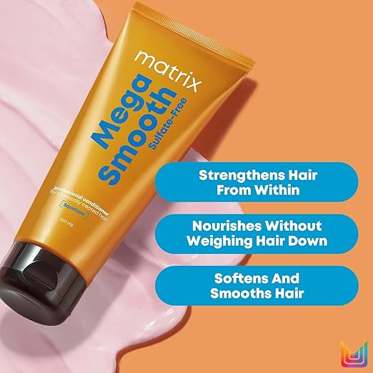 Matrix Mega Smooth Sulfate-Free Conditioner with Squalane 200ml