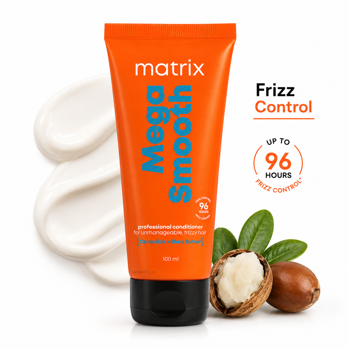 Matrix Mega Smooth Conditioner for Frizzy, Dry & Unmanageable Hair 100ml