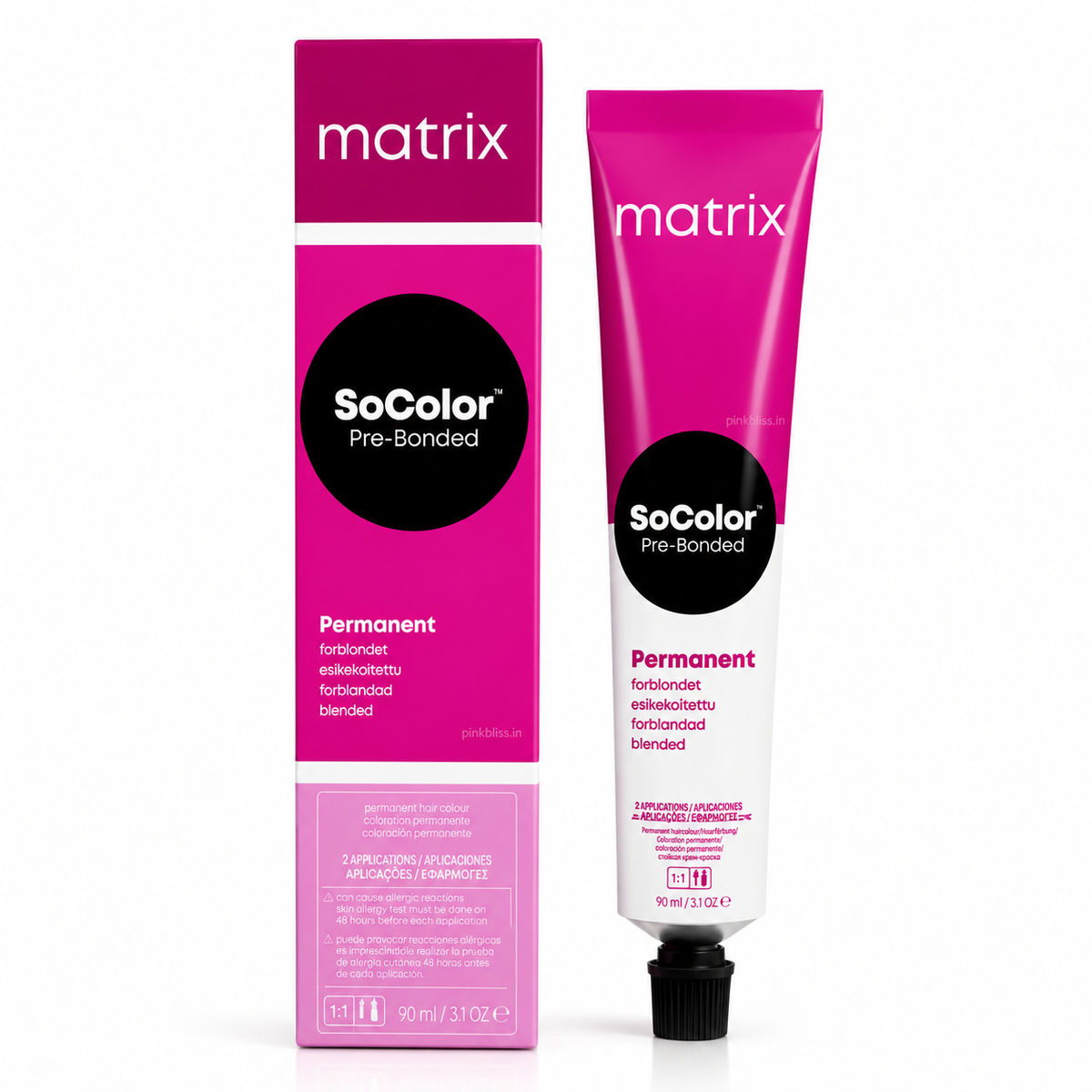 Matrix SoColor 4.0 4NN Medium Brown Permanent Hair Color
