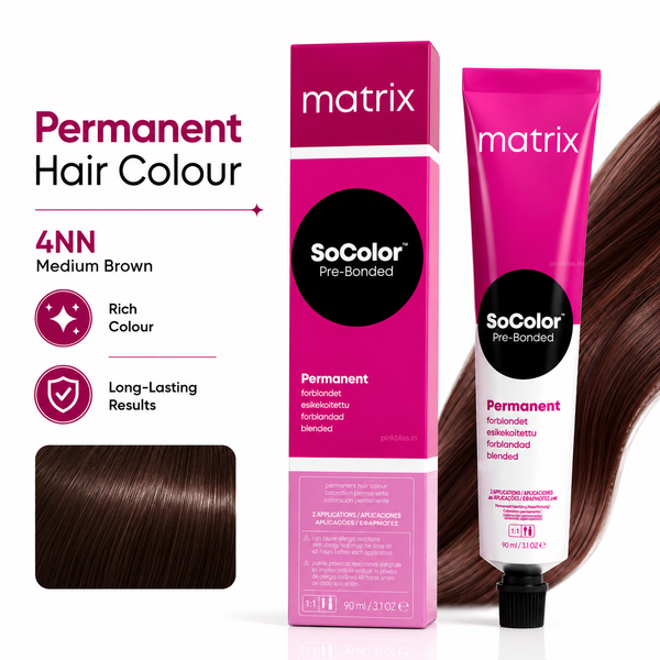 Matrix SoColor 4.0 4NN Medium Brown Permanent Hair Color