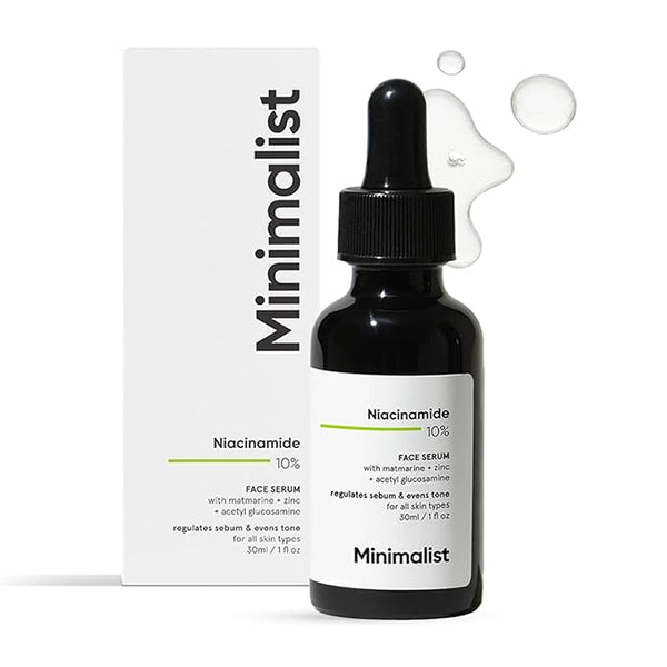 Minimalist 10% Niacinamide Face Serum for Oil Control & Anti-Acne 30ml