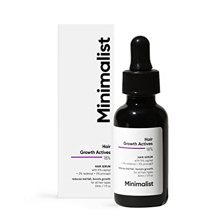 Minimalist Hair Growth Actives 18% Hair Growth Serum 30ml