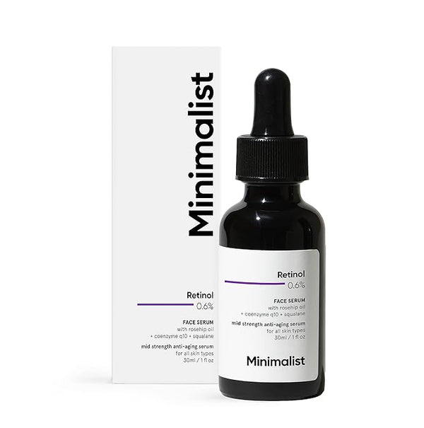 Minimalist Retinol 0.6% Anti-Aging Face Serum 30ml