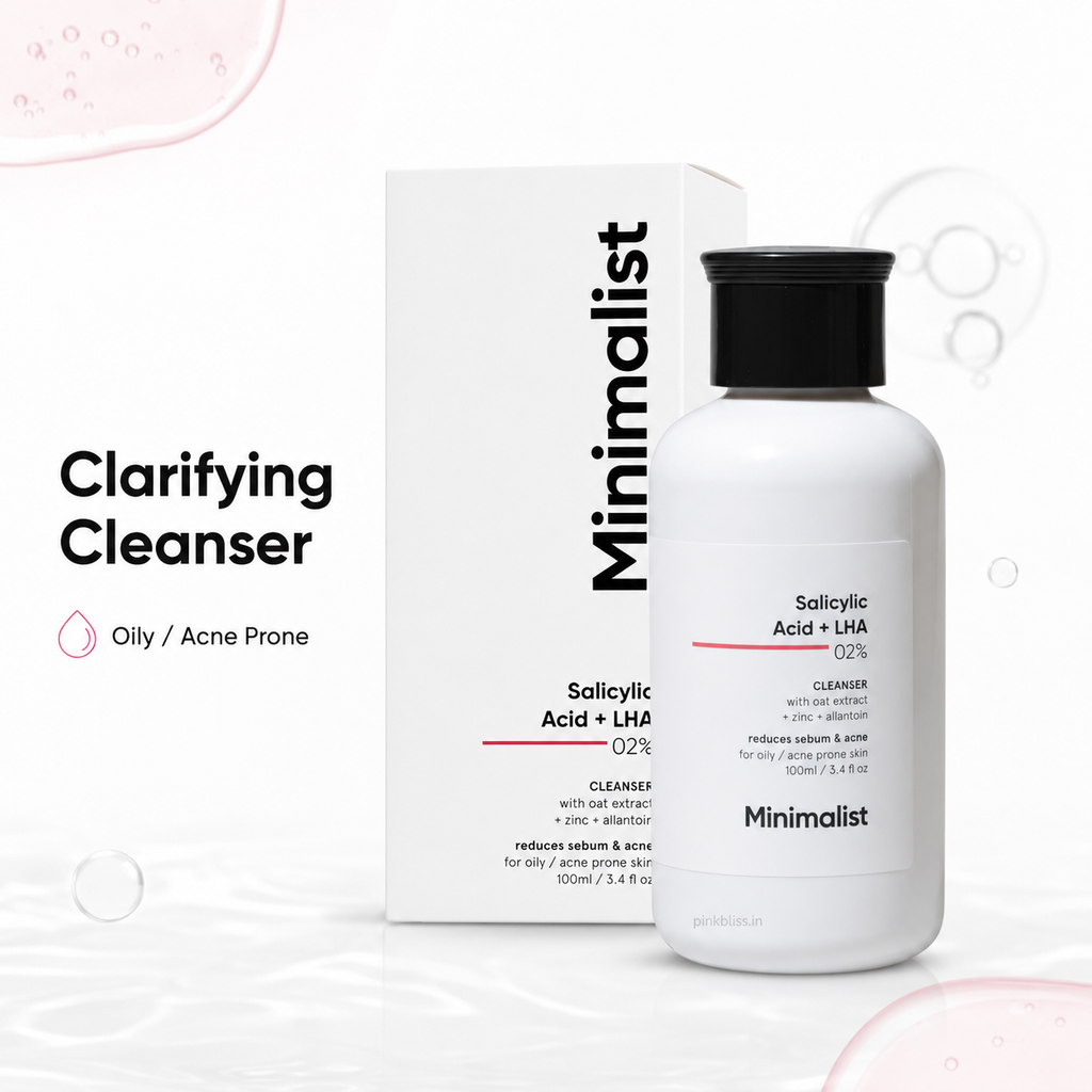 Minimalist 2% Salicylic Acid Face Cleanser for Oily & Combination Skin 100ml