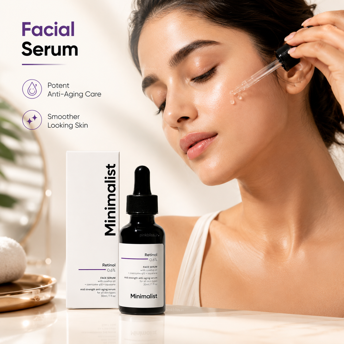 Minimalist Retinol 0.6% Anti-Aging Face Serum 30ml