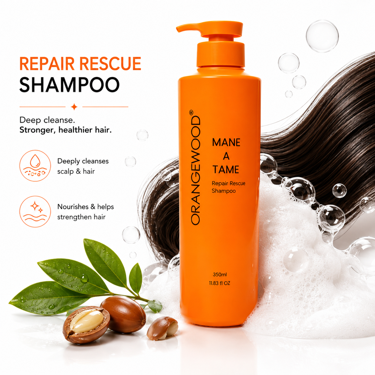 ORANGEWOOD Mane-A-Tame Repair Rescue Shampoo 350ml