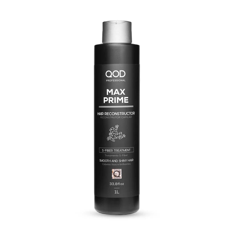 QOD Professional Max Prime S-Fiber Hair Reconstructor Smooth & Shine Treatment 1000ml