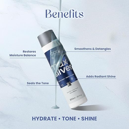 QOD Professional Max Silver Hair Conditioner 300ml