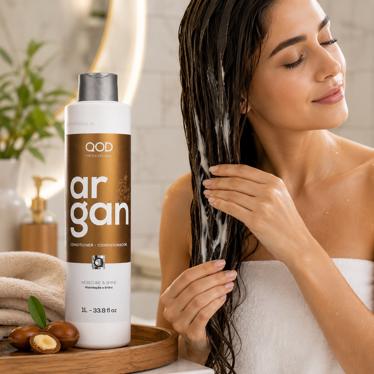 QOD Professional Argan Moisture-Shine Conditioner 1000ml