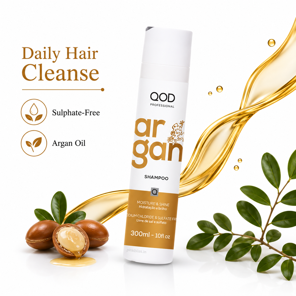 QOD Professional Argan Sulphate-Free Shampoo 300ml