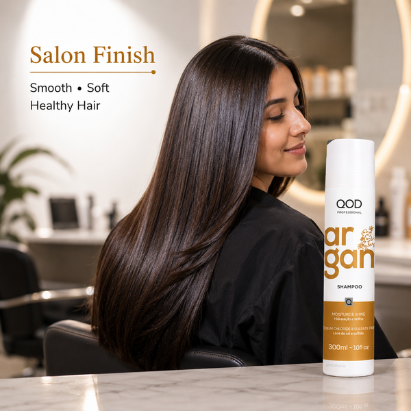 QOD Professional Argan Sulphate-Free Shampoo 300ml