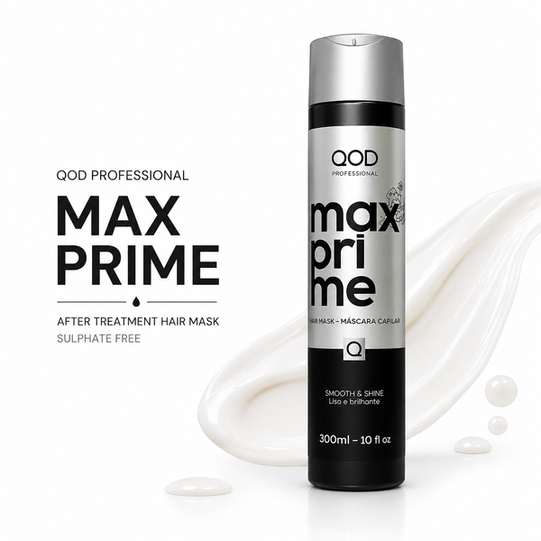 QOD Professional Max Prime After Treatment Hair Mask 300ml | Sulphate Free