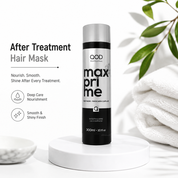 QOD Professional Max Prime After Treatment Hair Mask 300ml | Sulphate Free