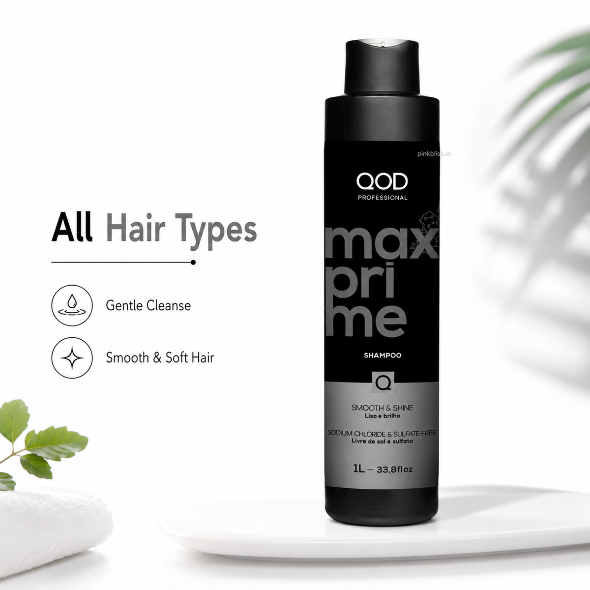 QOD Professional Max Prime After Treatment Shampoo 1000ml