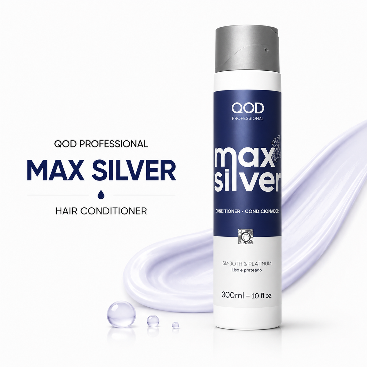 QOD Professional Max Silver Hair Conditioner 300ml