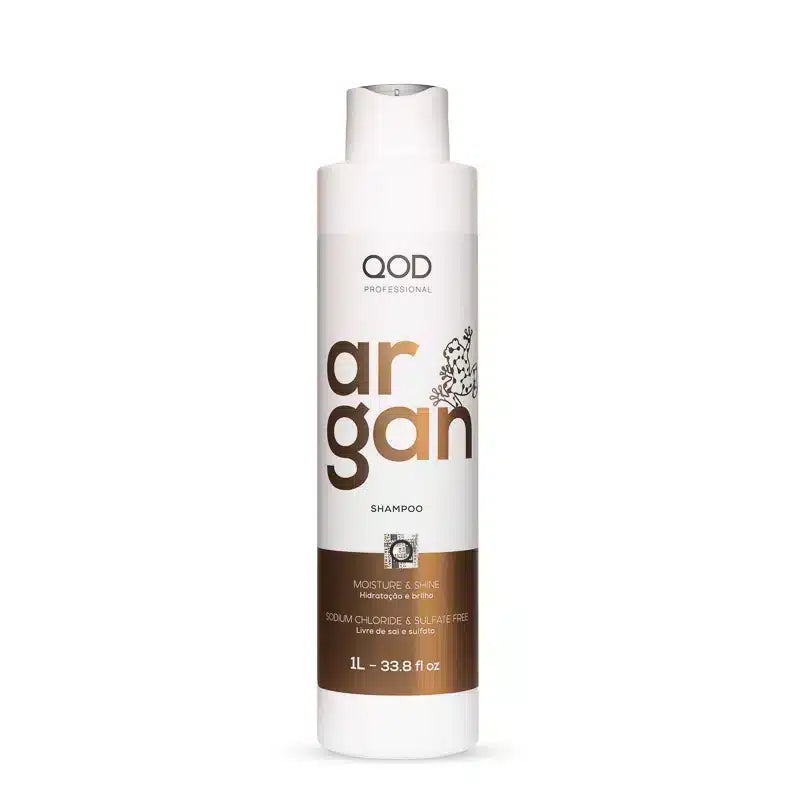 QOD Professional Argan Moisture & Shine Shampoo 1000ml