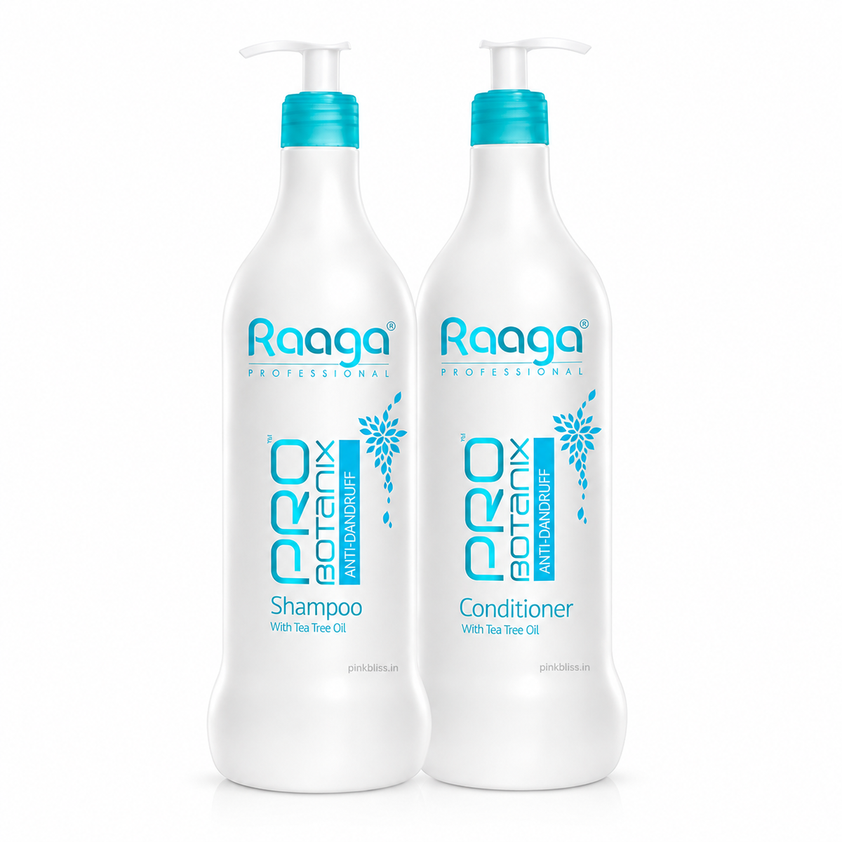 Raaga Professional Pro Botanix Anti-Dandruff Shampoo & Conditioner Combo 1000ml Each