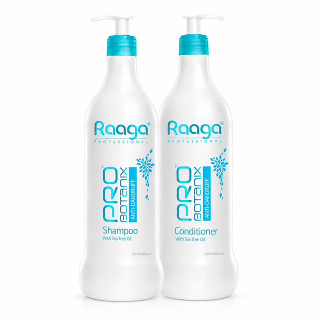 Raaga Professional Pro Botanix Anti-Dandruff Shampoo & Conditioner Combo 1000ml Each