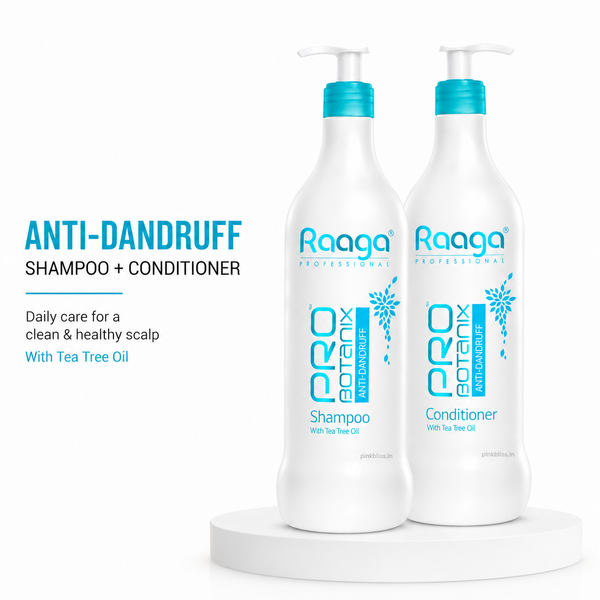 Raaga Professional Pro Botanix Anti-Dandruff Shampoo & Conditioner Combo 1000ml Each