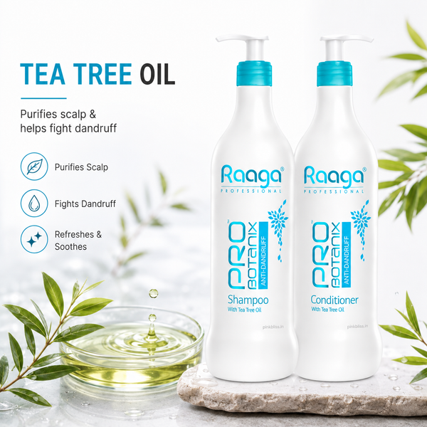 Raaga Professional Pro Botanix Anti-Dandruff Shampoo & Conditioner Combo 1000ml Each