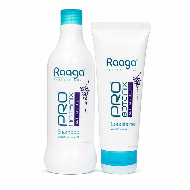 Raaga Professional Pro Botanix Anti-Hairfall Shampoo 200ml & Conditioner 100ml Combo