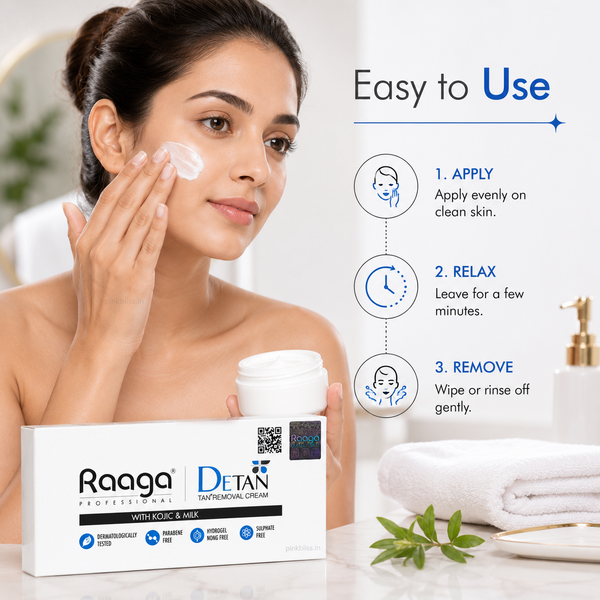 Raaga Professional De-Tan Cream 72gm