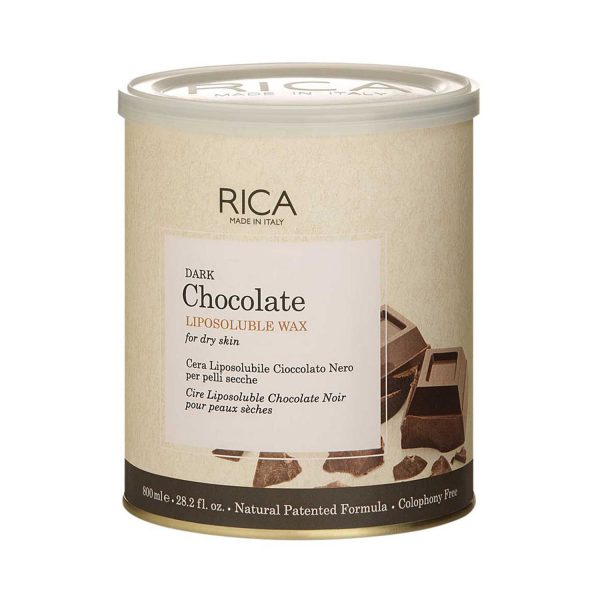 Rica Dark Chocolate Liposoluble Wax for Soft & Smooth Skin 800ml