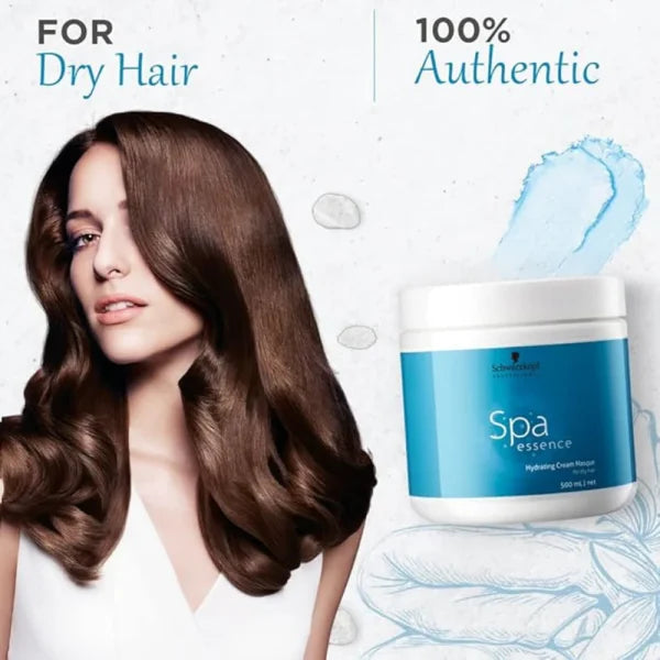 Schwarzkopf Professional Spa Essence Hydrating Cream Masque 500ml