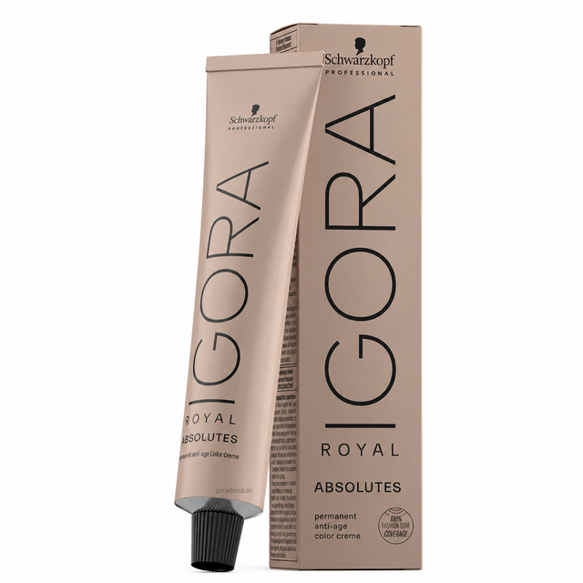 Schwarzkopf Professional IGORA ROYAL Absolutes 7-50 Medium Blonde Gold Natural Permanent Hair Color 60ml