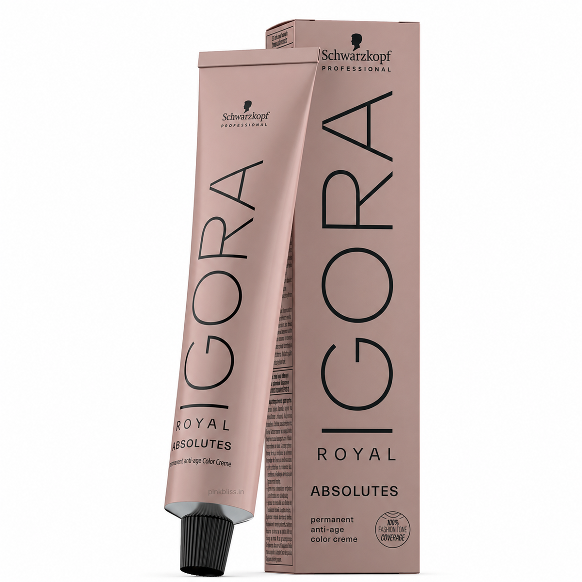 Schwarzkopf Professional IGORA ROYAL Absolutes 6-80 Dark Blonde Red Natural Permanent Hair Color 60ml