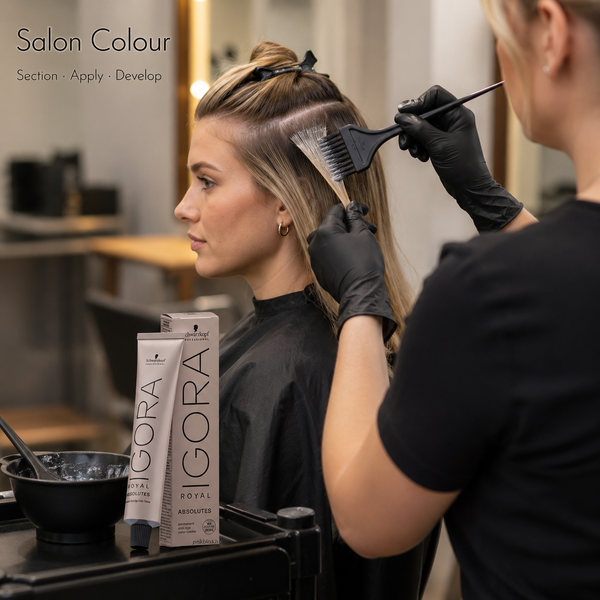 Schwarzkopf Professional IGORA ROYAL Absolutes 7-50 Medium Blonde Gold Natural Permanent Hair Color 60ml