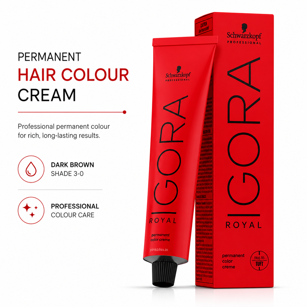 Schwarzkopf Professional IGORA Royal Permanent Hair Color 3-0 Dark Brown 60ml