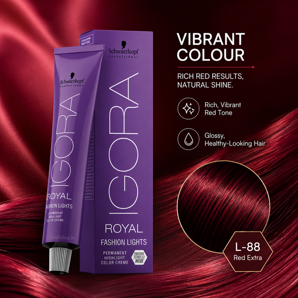 Schwarzkopf Professional IGORA Royal Permanent Hair Color L-88 Red Extra 60ml