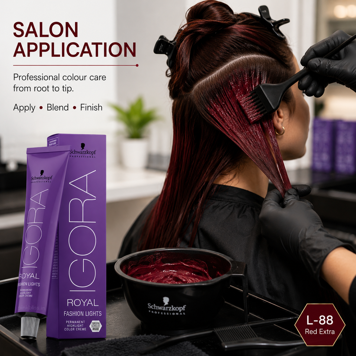 Schwarzkopf Professional IGORA Royal Permanent Hair Color L-88 Red Extra 60ml
