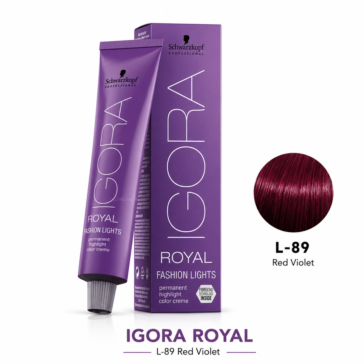 Schwarzkopf Professional IGORA Royal Permanent Hair Color L-89 Red Violet 60ml