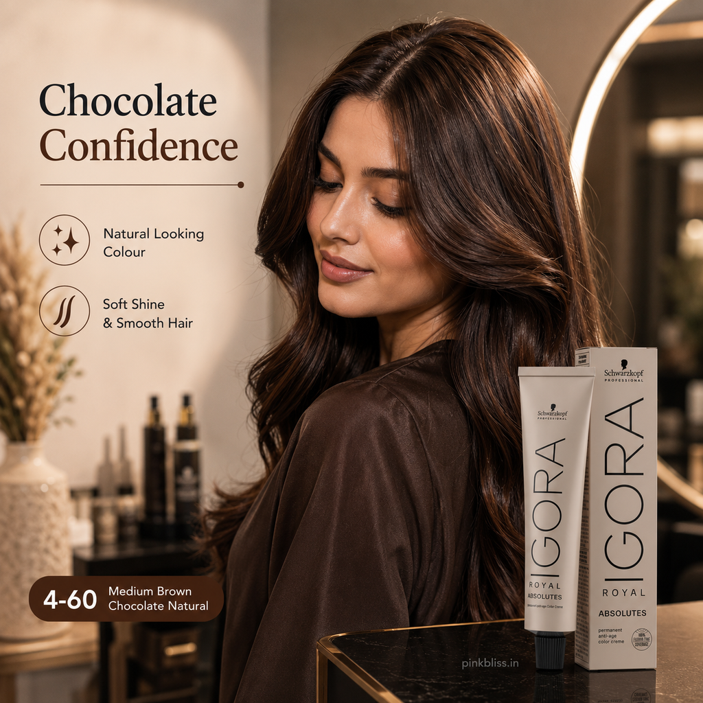 Schwarzkopf Professional Igora Royal Absolutes Hair Color 4-60 Medium Brown Chocolate Natural 60ml