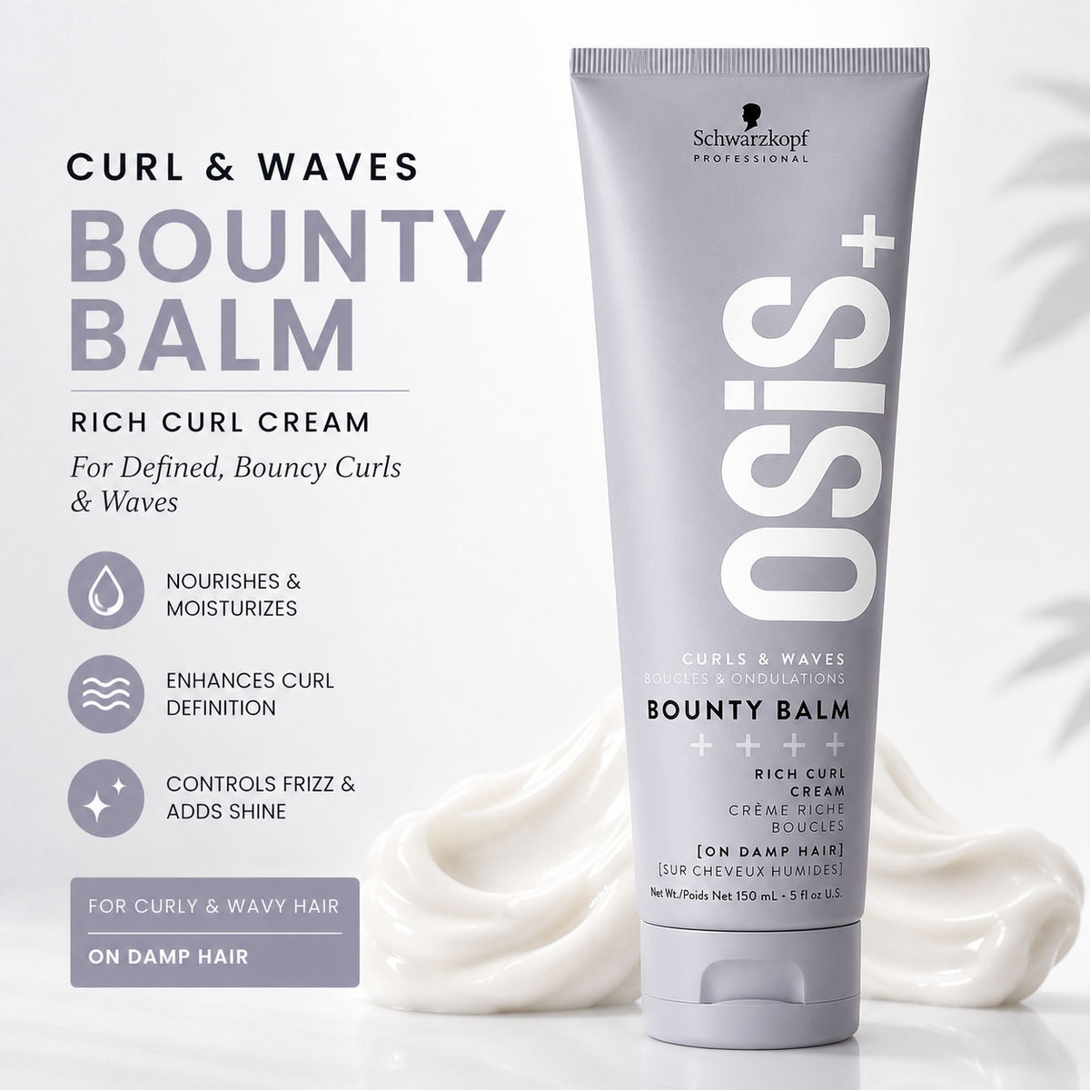 Schwarzkopf Professional OSiS+ Curl & Waves Bounty Balm Rich Curl Cream 150ml