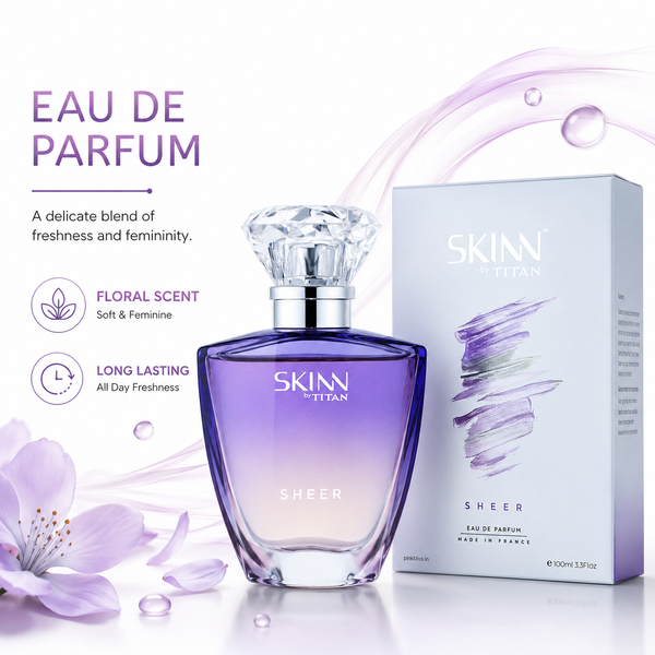 Skinn by Titan Sheer Eau De Parfum for Women 100ml