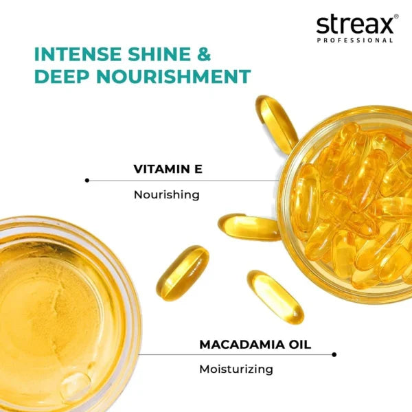 Streax Professional Vitariche Gloss Hair Serum 115ml (Pack of 3)