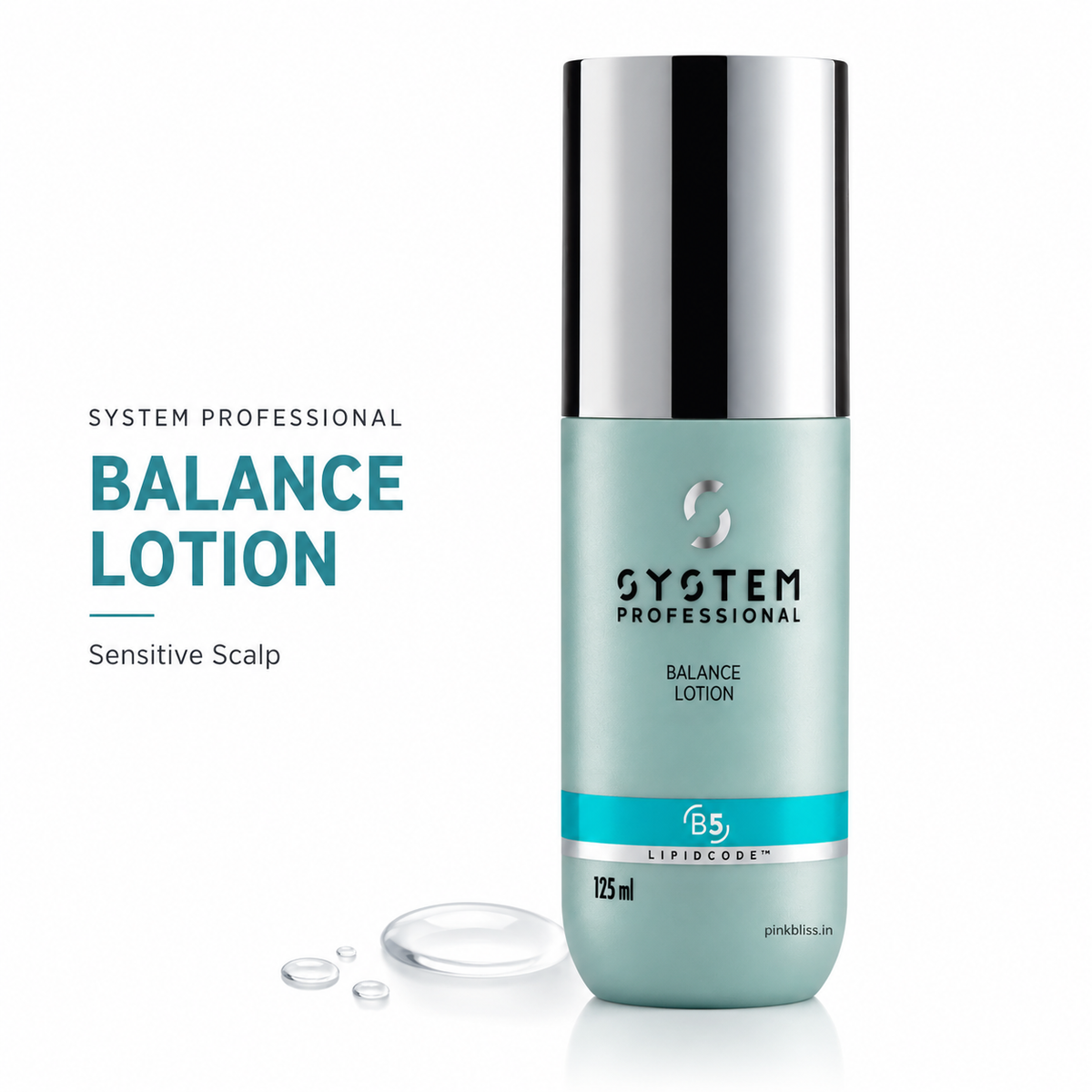 System Professional Balance Instant Scalp Lotion B5 For Sensitive, Dry & Irritated Scalp 125ml