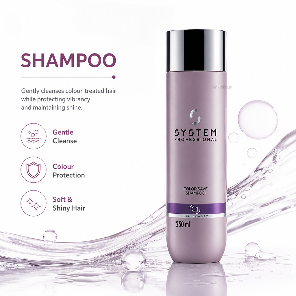 System Professional Color Save Shampoo C1 For Colour Treated Hair Protection 250ml
